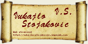 Vukajlo Stojaković vizit kartica